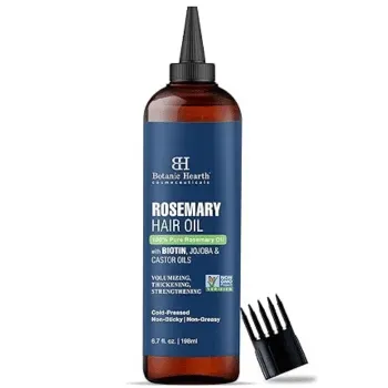 Botanic Hearth 100% Pure Rosemary Oil For Hair Growth Infused With Biotin